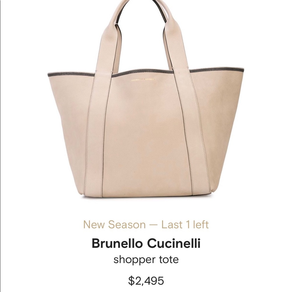 Bag NWT Brunello Cucinelli